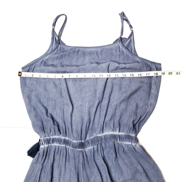 Vintage Havana Spaghetti Strap Romper with ruffles, M - Picture 8 of 10